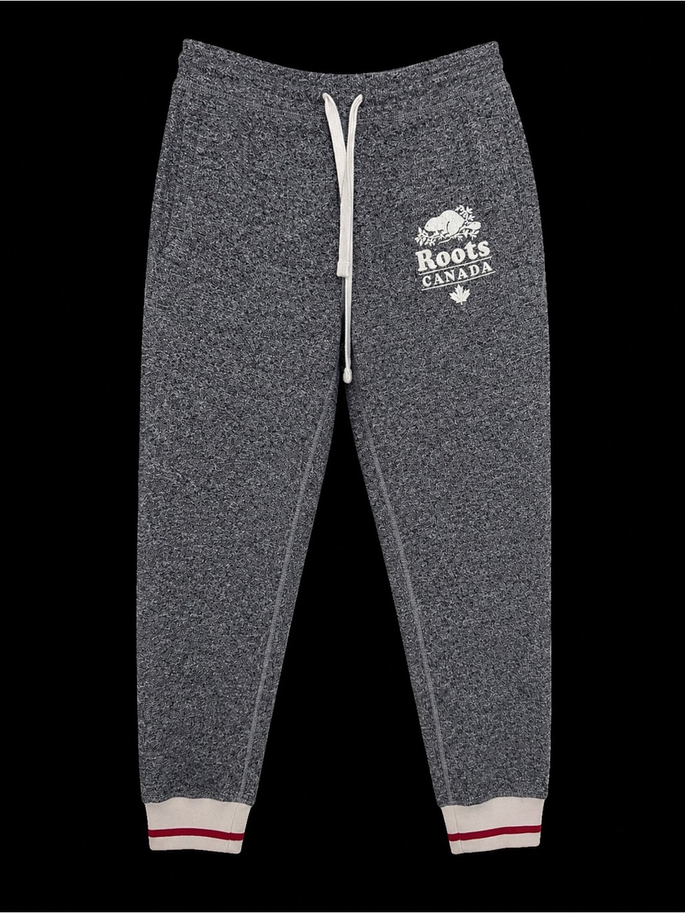 Roots Canada Women's Gray Marled Jogger Pants